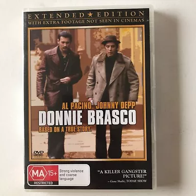 $9.99 • Buy Donnie Brasco Al Pacino Johnny Depp DVD