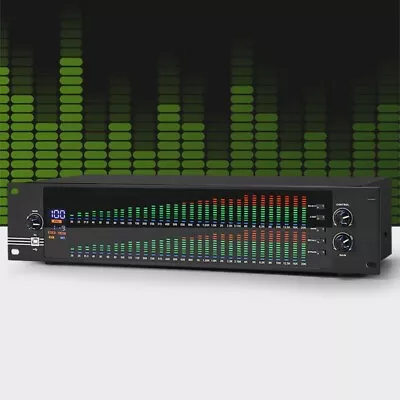 EQ-323 2U Dual 31-band Graphic Equalizer Spectrum Equalizer For Home Stage • $299.99