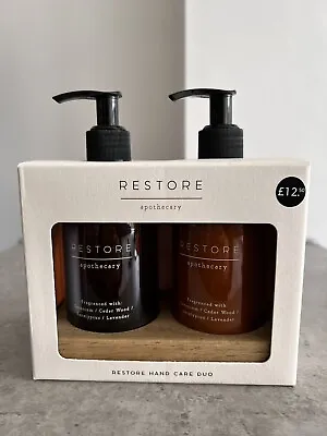 £9.95 • Buy M&S Restore Apothecary Hand Care Duo Gift Pack Hand & Body Lotion, Hand Wash NEW