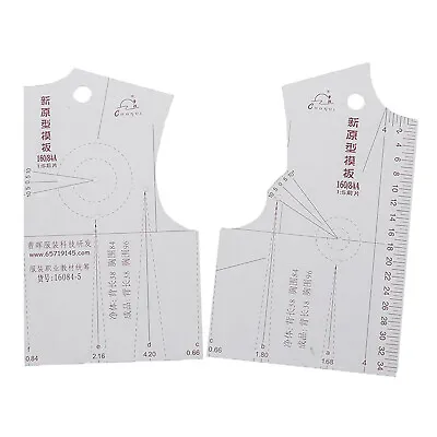 1:5 Tailor Garment Cloth Sewing Tool Design Ruler French Curve Ruler Template • £5.47