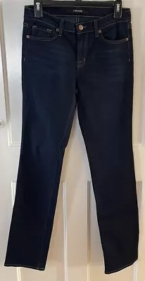 J Brand Women Size 29 Jeans Dark Blue Ignite MIDRISE Cigarette Leg 30”W 8”R 33”L • $40