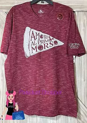 Disney Epcot Italy World Showcase Amore Al Primo Morso Pizza Shirt • $52.95