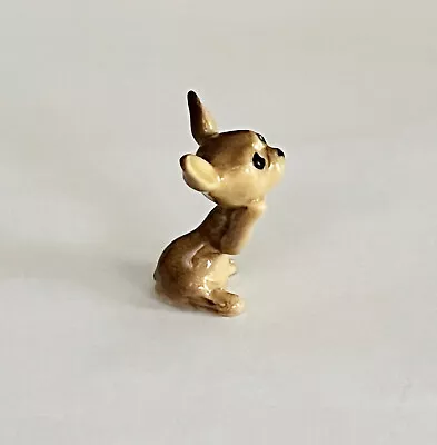 Vintage Hagen Renaker Miniature Chihuahua Dog Puppy Brown Chinchilla Mouse -#2 • $18