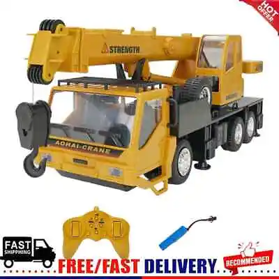 RC Crane Heavy Truck 1/24 Remote Control Vehicle Engineering Car Model Kids Toys • $46.30