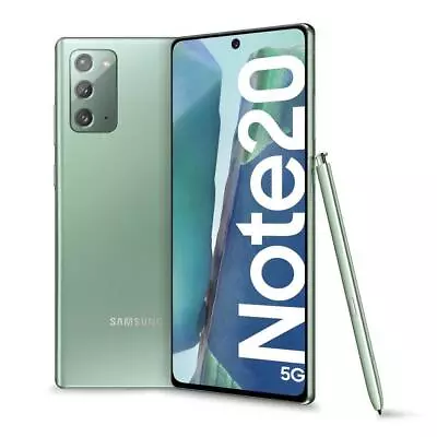 Samsung Galaxy Note 20 5G (N981) 128GB Mystic Green - Very Good (Refurbished) • $510.23