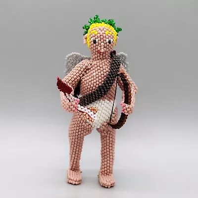 NATIVE AMERICAN BEADWORK-VINTAGE BEADED CUPID By LORENA LAAHTY-ZUNI • $238