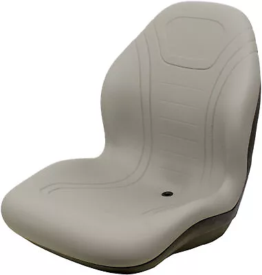 Fits JCB Telehandler Bucket Seat - Fits Various Models - Gray Vinyl • $145.99