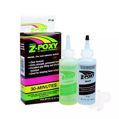 Zap PT39 Z-Poxy 30 Minute Epoxy Glue 8oz • £29.98