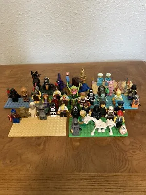 Lego Minifigure Lot Collectible Minifigures Star Wars Lego Animals Etc. • $10