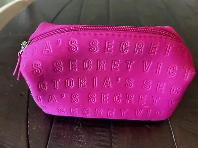 Victoria's Secret Pink Makeup Toiletry Bag Small Great Condition • $12.99