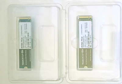 $30 • Buy TeamGroup M.2 Series SSD NVMe PCIe 256GB TM8FP6256G0C101 (x 2)