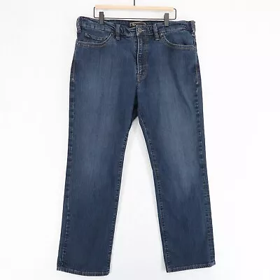 34 Heritage Charisma Classic Jeans Mens 38x30* Blue Stretch Comfort Rise • $29.99