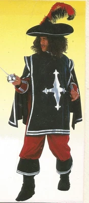 £60 • Buy Deluxe Adult Musketeer French Royal Guard Historical Adults Fancy Dress Costume
