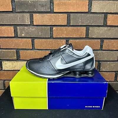 Nike Shox Deliver Black Leather 309354 011 Men’s Size 11.5 - BRAND NEW • $399.99