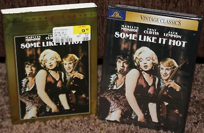 SOME LIKE It HOT (dvd 2006) Award Series MARILYN MONROE Widescreen NEW/SEALED • $2.96