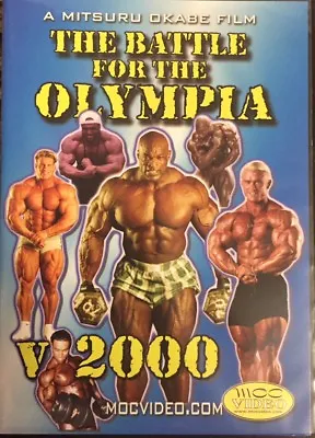 BATTLE FOR THE OLYMPIA 2000 DVD Mr Olympia Ronnie Coleman Lee Priest Jay Cutler • £14.47