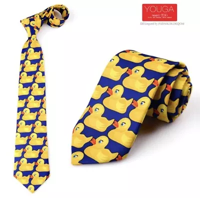 New In Box Rubber Ducky Tie Duck Neckties Mens How I Met Your Mother Neck Tie • $13.99