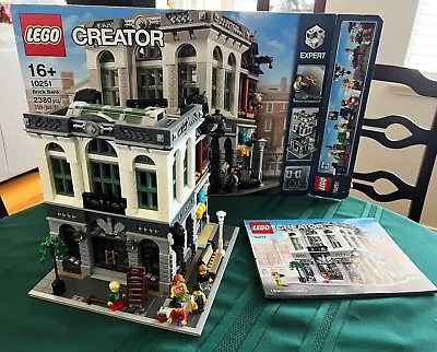 Complete Lego Brick Bank Modular Set With Figures Instructions & Box (10251) • $574.99
