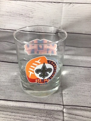 $10.95 • Buy Superbowl XLIV South Florida New Orleans Saints 2.7.2010 Drinking Glass