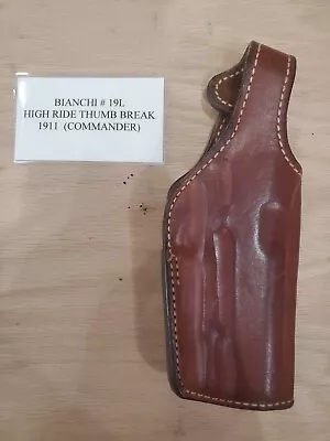 VINTAGE BIANCHI # 19L HOLSTER For 1911 COMMANDER • $35