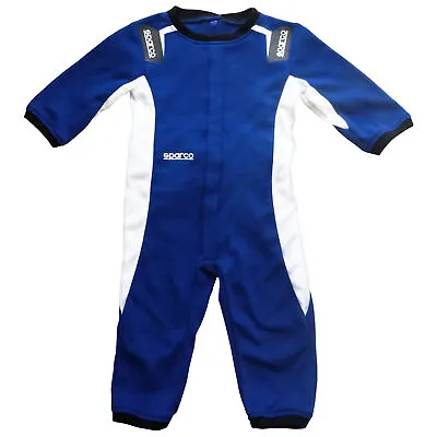 Sparco Baby Sleepsuit / Replica Racing Suit - 100% Organic Cotton • £30.43