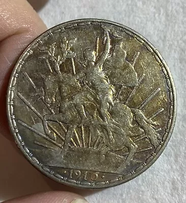 1910 Mexico Caballito Peso Silver Coin Xf • $199