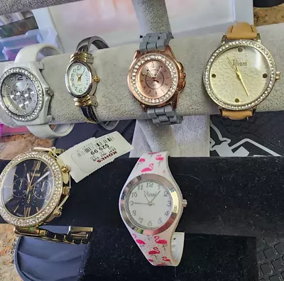 Ladies 5 Vivani Watches And One Unbranded. NWT & NWOT Working. Lot(259) • $7.50