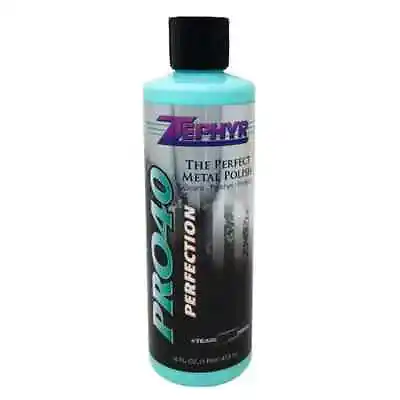 Zephyr PRO-40016 Pro-40 Perfection The Perfect Metal Polish - 16 Fl. Oz. • $21.95