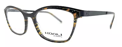KOALI - 20010K MP11 51/18/135 - BROWN MULTI - NEW Authentic WOMEN EYEGLASSES • $19.95