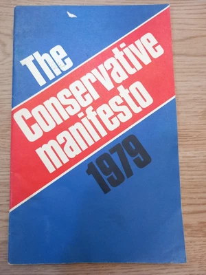 £22.50 • Buy The Conservative Party Manifesto 1979
