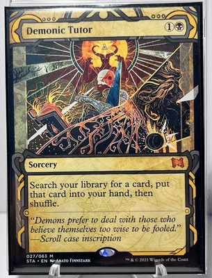 $55 • Buy MTG Demonic Tutor Strixhaven: Mystical Archives 027/063 Regular Mythic