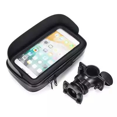 Motorcycle ATV Handlebar Holder Mount Bag Case For Mobile Phone GPS Waterproof  • $17.90