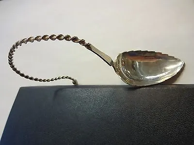 Solid Silver Spoon Twist Handle C1900 Norwegian 830 Marius Hammer • £60