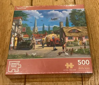 Corner Piece Spitfires 500 Piece Jigsaw Puzzle • £11.99