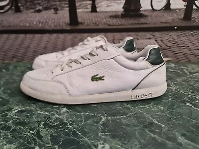 £24 • Buy Lacoste Graduatecap Leather Trainers Mens Size UK11