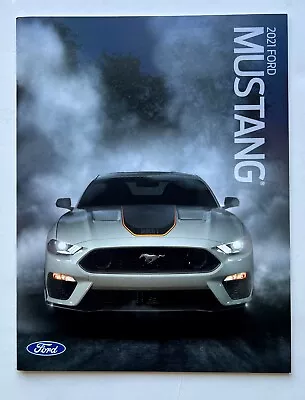 2021 FORD Mustang Dealer BrochureIncludes (GT-MACH 1- SHELBY GT500-36 PAGES • $9.95