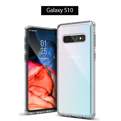 For Samsung Galaxy S10 5G S10e S9 S8 Plus Case Clear Heavy Duty Shockproof Cover • $12.95