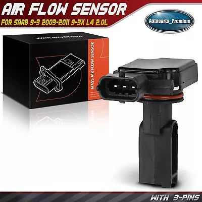 Mass Air Flow MAF Sensor For Saab 9-3 2003-2011 9-3X 2010-2011 L4 2.0L 12788131 • $31.99