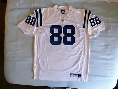 Reebok Indianapolis Colts Authentic Marvin Harrison Jersey Size 54 2XL XXL Indy • $66.62