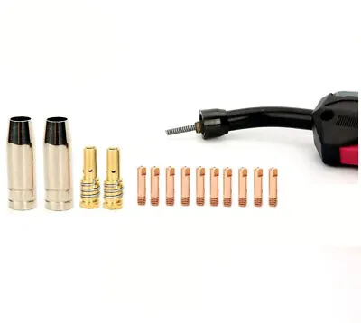 Contact Tip Kit Fit HITBOX 3 IN 1 MIG 120AMP 220V Gasless Flux-Core Welder 14ak • $13.15