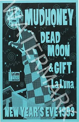 Mudhoney - Dead Moon - 1993 Vintage Music Poster • $32.35