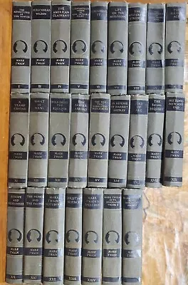 The Works Of Mark Twain - 25 Volumes / 1920s - Harper & Brothers • $99.99