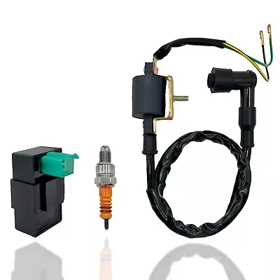 $18.95 • Buy RACING IGNITION COIL SPARK PLUG CDI 50 70 90 110 125cc ATV PIT/DIRT BIKE SCOOTER