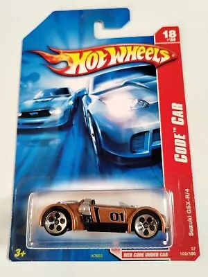 Hot Wheels Suzuki GSX-R/4 2006 Code Car 18/24 H13 • $9.77