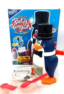 ✅vintage Party Penguin : Sno Cone Maker Ice Cruncher - Original Box✅ • $8.83