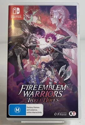 Fire Emblem Warriors: Three Hopes (Nintendo Switch 2022) AUS PAL - Free Postage • $55