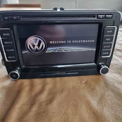 VW RNS-510 Navigation Radio RNS510 Head Unit 3C0035684 GPS Maps MK6 W / Code • $280