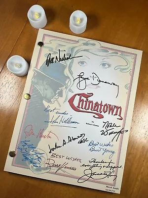 Chinatown Script Signed- Autograph Reprints- 117 Pages- Jack Nicholson • $24.99