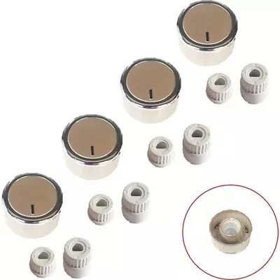 4 X KENWOOD Oven Cooker Brown Hob Flame Burner Hotplate Control Switch Knobs • £6.99