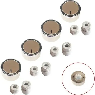 4 X KENWOODCANNON Oven Cooker Brown  Flame Burner Hotplate Control Switch Knobs • £6.99